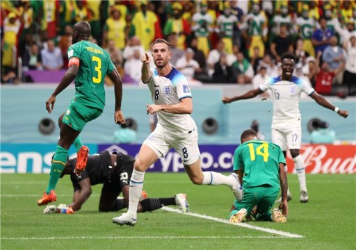 إنجلترا تتجاوز السنغال وتضرب موعدا ناريا مع فرنسا في ربع نهائي كأس العالم