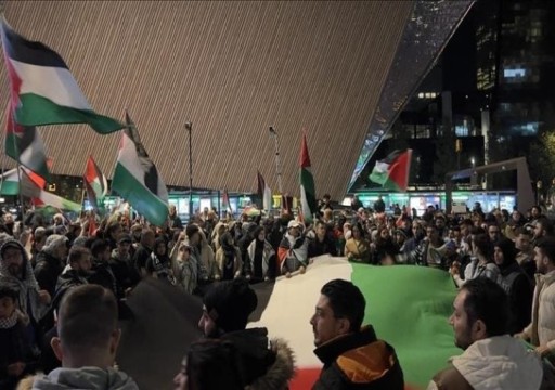 تظاهرات حاشدة في عدة مدن وعواصم عربية وأوربية تنديدا بتكثيف القصف على غزة