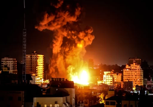 الاحتلال الاسرائيلي يشن غارات جوية على قطاع غزة