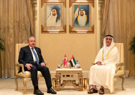 رئيس البرلمان التركي: لمست إرادة قوية لدى أبوظبي لتطوير العلاقات