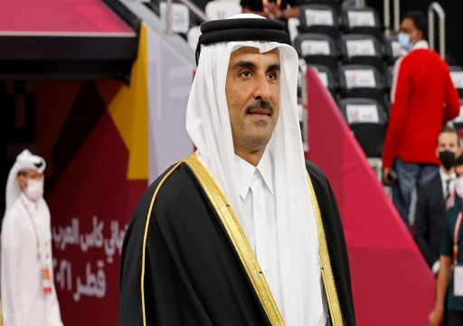 أمير قطر ورئيس وزراء بريطانيا يبحثان قضايا إقليمية ودولية