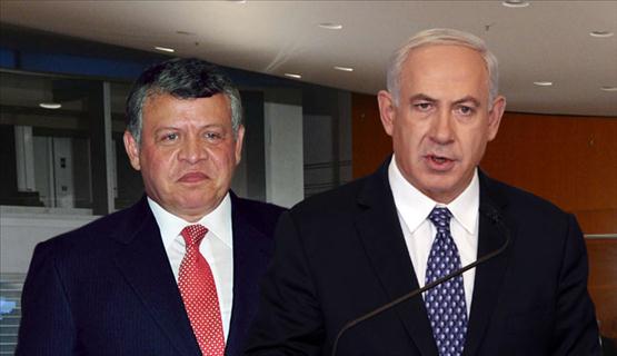 هل التقى العاهل الأردني ورئيس الوزاء الإسرائيلي سرا؟