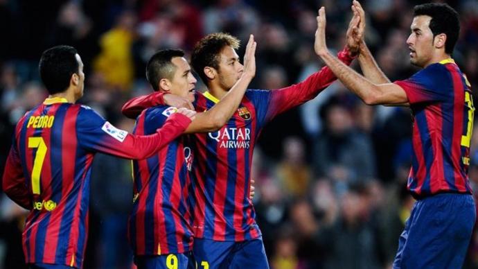 برشلونة يكتسح غرناطة بستة أهداف 